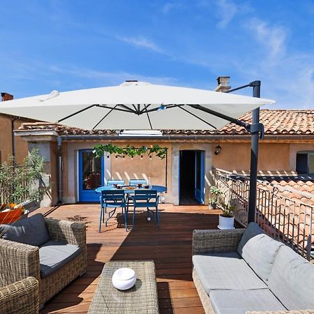 カルカソンヌLa Terrasse Tapaja Vue Conciergeriedamecarcasアパートメント エクステリア 写真